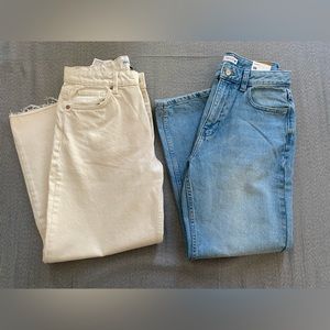 [2 for $40] NWT Zara Jeans Size 28/Size 6